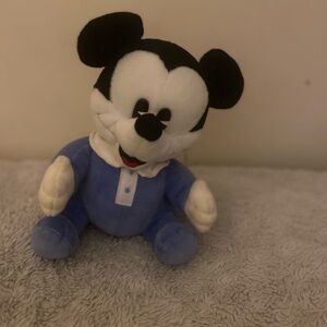 Vintage Baby Mickey & Co. Wind-Up Musical Plush
